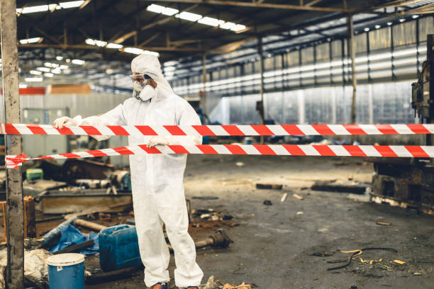 Professional Odor Removal technician working in West Dennis, MA